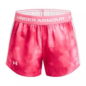 Under Armour Girls Tech Play Up Printed Shorts